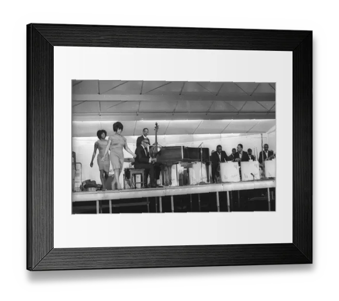 Framed Print : Ray Charles At Sound Blast 66 Framed Print : Ray Charles At Sound Blast 66