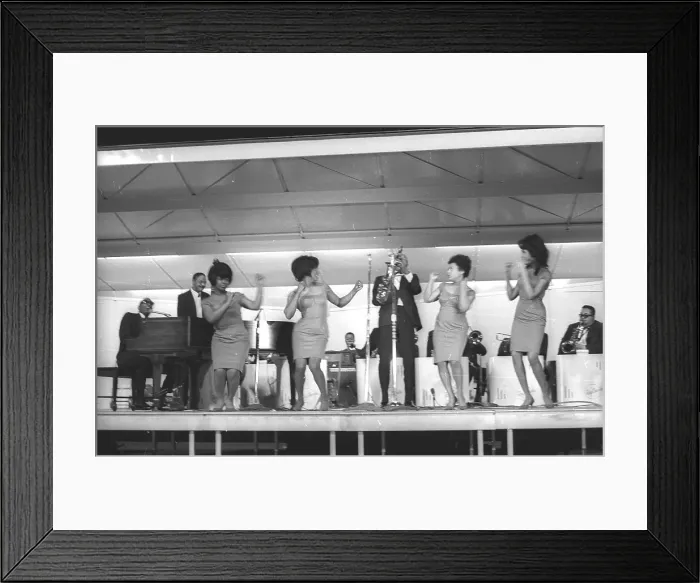 Framed Print : Ray Charles At Sound Blast 66 Framed Print : Ray Charles At Sound Blast 66