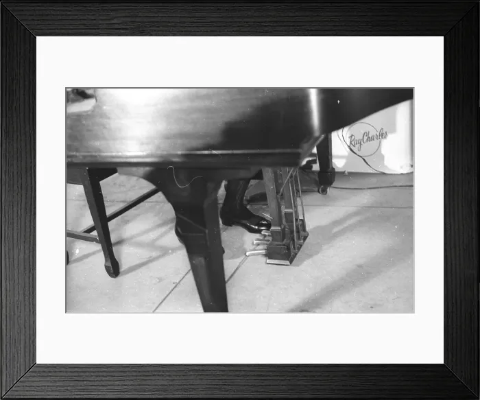 Framed Print : Ray Charles At Sound Blast 66 Framed Print : Ray Charles At Sound Blast 66
