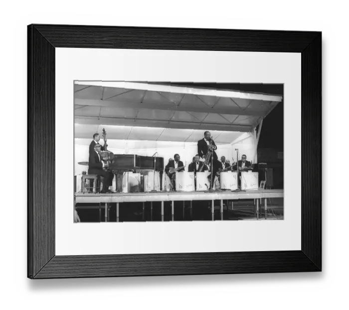 Framed Print : Ray Charles At Sound Blast 66 Framed Print : Ray Charles At Sound Blast 66