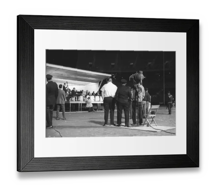 Framed Print : Ray Charles At Sound Blast 66 Framed Print : Ray Charles At Sound Blast 66