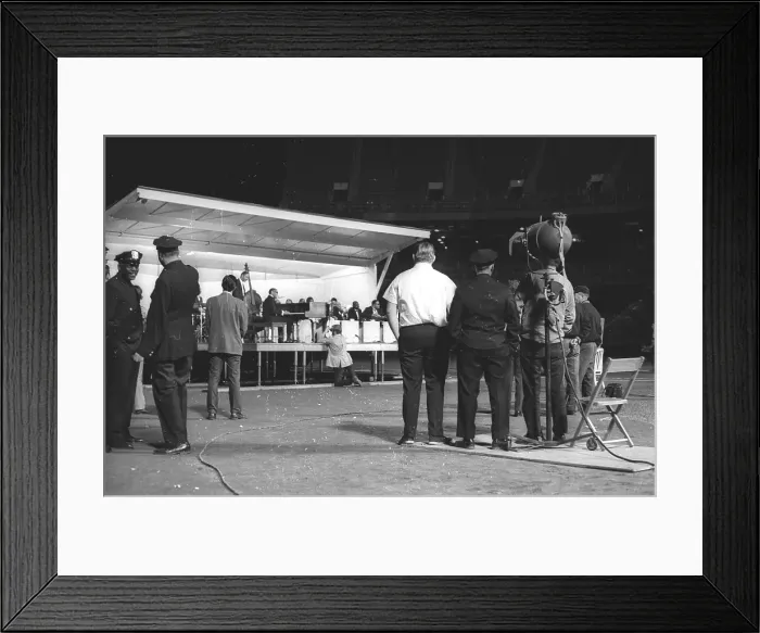 Framed Print : Ray Charles At Sound Blast 66 Framed Print : Ray Charles At Sound Blast 66