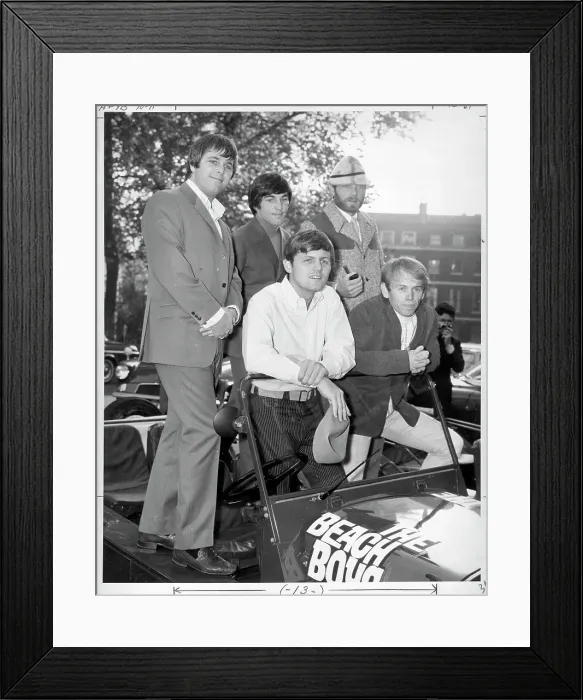 Framed Print : Beach Boys Promote Their Tour Of England Framed Print : Beach Boys Promote Their Tour Of England