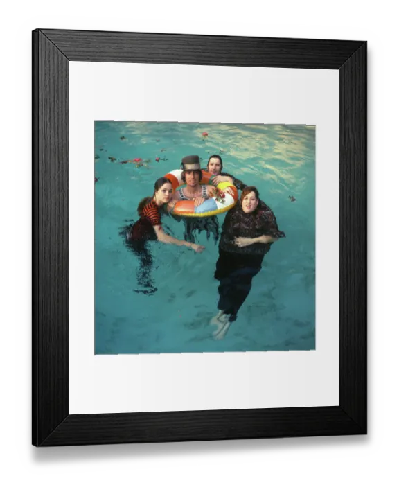 Framed Print : The Mamas And The Papas Deliver Album Cover Portrait Session Framed Print : The Mamas And The Papas Deliver Album Cover Portrait Session