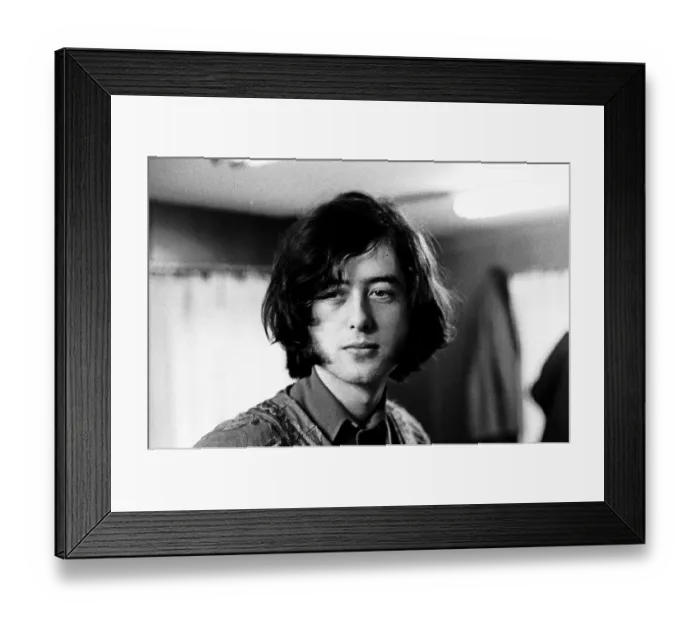 Framed Print : Jimmy Page In The Yardbirds Framed Print : Jimmy Page In The Yardbirds