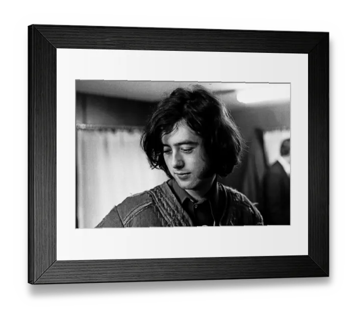 Framed Print : Jimmy Page In The Yardbirds Framed Print : Jimmy Page In The Yardbirds