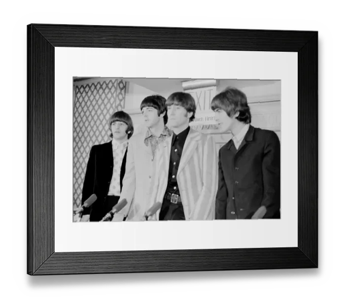 Framed Print : Beatles In New York Framed Print : Beatles In New York