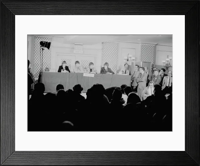 Framed Print : Beatles In New York Framed Print : Beatles In New York