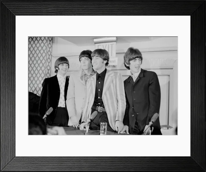 Framed Print : Beatles In New York Framed Print : Beatles In New York