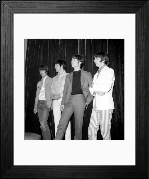 Framed Print : Beatles Press Conference In Los Angeles Framed Print : Beatles Press Conference In Los Angeles