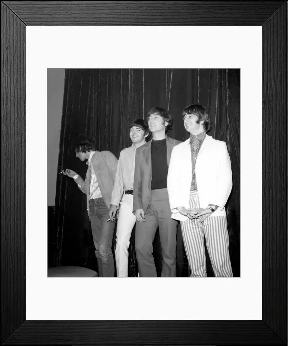 Framed Print : Beatles Press Conference In Los Angeles Framed Print : Beatles Press Conference In Los Angeles