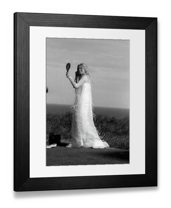 Framed Print : Filming Two Weeks In September Framed Print : Filming Two Weeks In September