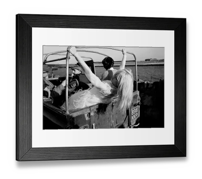 Framed Print : Filming Two Weeks In September Framed Print : Filming Two Weeks In September