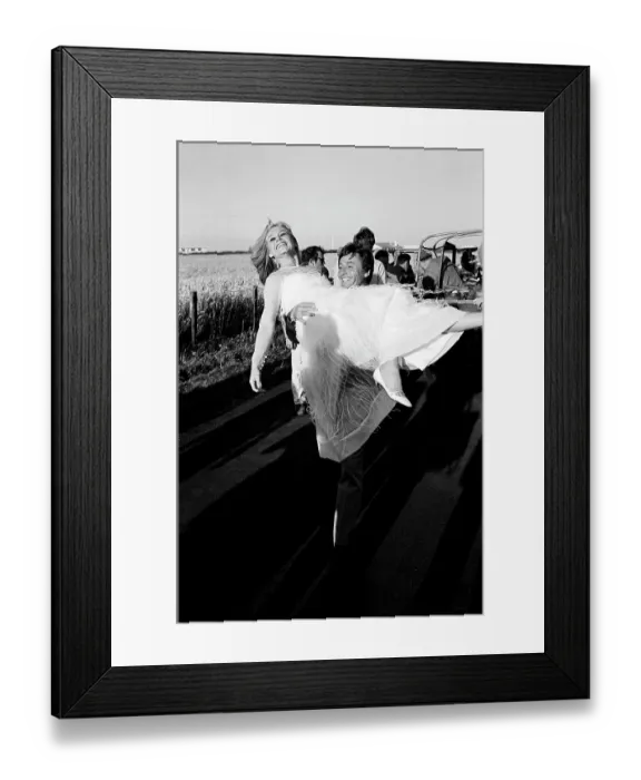 Framed Print : Filming Two Weeks In September Framed Print : Filming Two Weeks In September