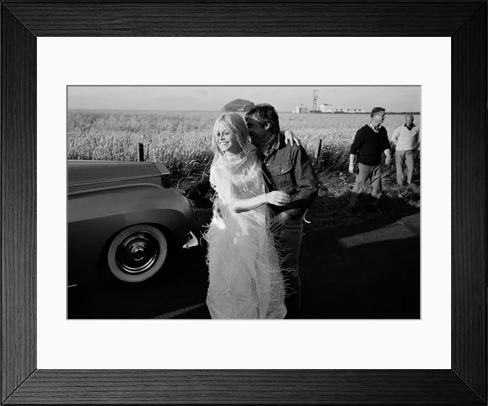 Framed Print : Filming Two Weeks In September Framed Print : Filming Two Weeks In September