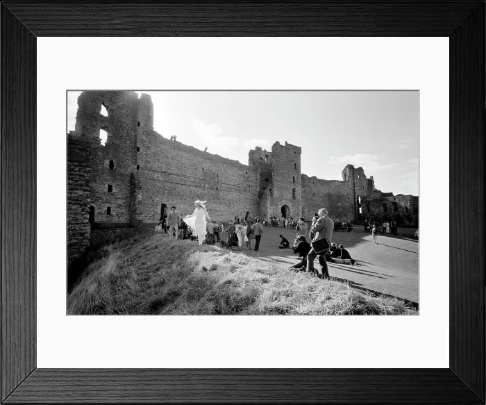 Framed Print : Filming Two Weeks In September Framed Print : Filming Two Weeks In September