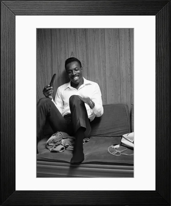 Framed Print : Wilson Pickett Backstage At The Apollo Framed Print : Wilson Pickett Backstage At The Apollo