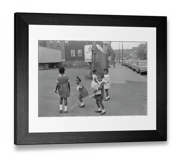 Framed Print : Chicago Girls Framed Print : Chicago Girls