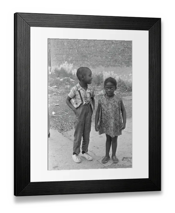 Framed Print : Chicago Kids Framed Print : Chicago Kids
