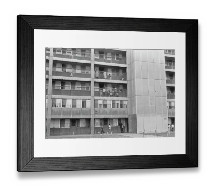 Framed Print : Cabrini-Green