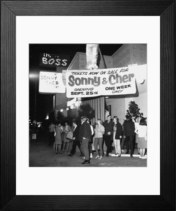 Framed Print : It's Boss Night Club On Sunset Strip Framed Print : It's Boss Night Club On Sunset Strip