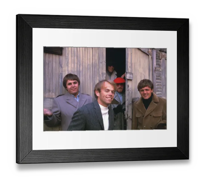 Framed Print : Beach Boys Portrait Framed Print : Beach Boys Portrait