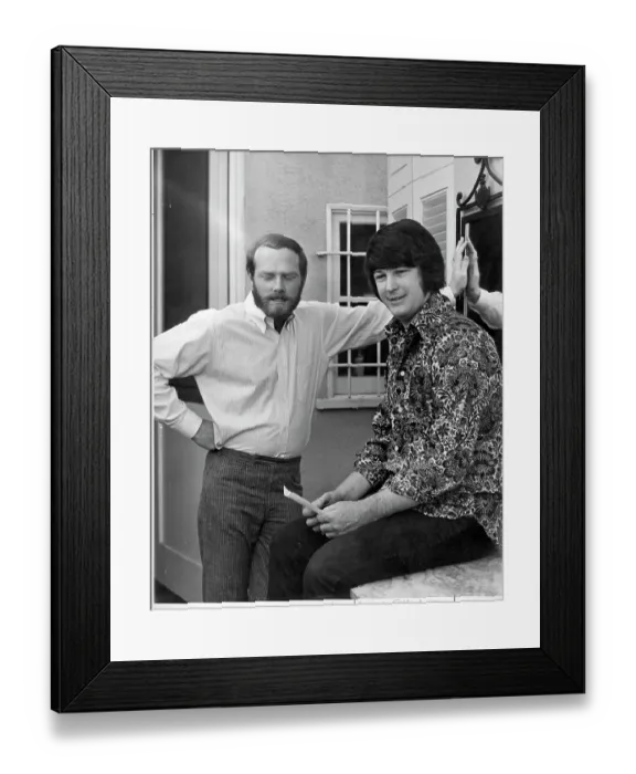 Framed Print : Beach Boys In Hit Parader Framed Print : Beach Boys In Hit Parader