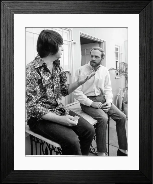 Framed Print : Beach Boys In Hit Parader Framed Print : Beach Boys In Hit Parader