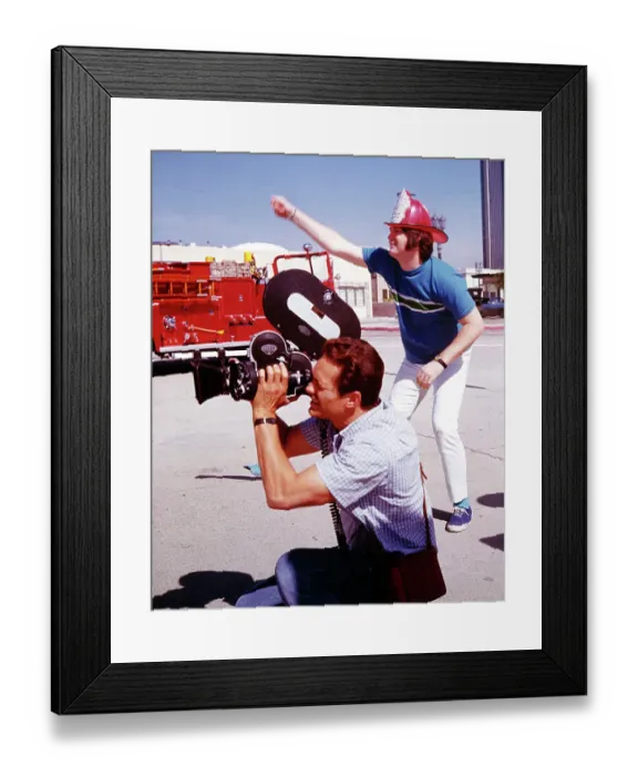 Framed Print : Brian Wilson Directs Framed Print : Brian Wilson Directs