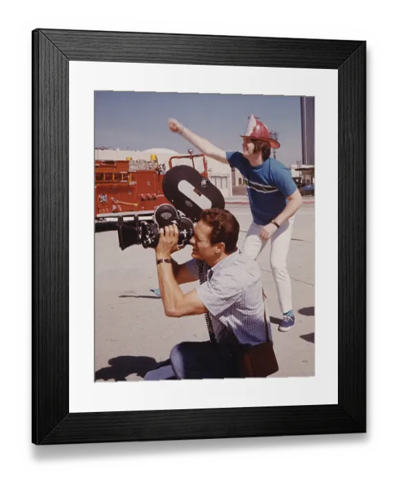 Framed Print : Brian Wilson Directs Framed Print : Brian Wilson Directs