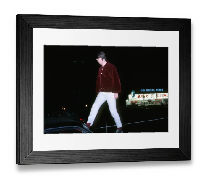 Framed Print : Brian Wilson In Hollywood Framed Print : Brian Wilson In Hollywood