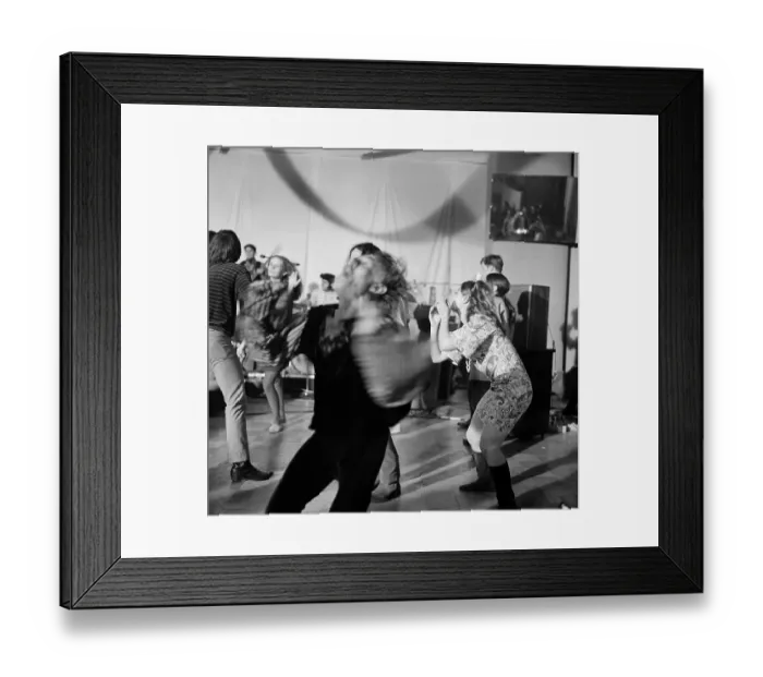Framed Print : Dancers at Frank Zappa Concert Framed Print : Dancers at Frank Zappa Concert
