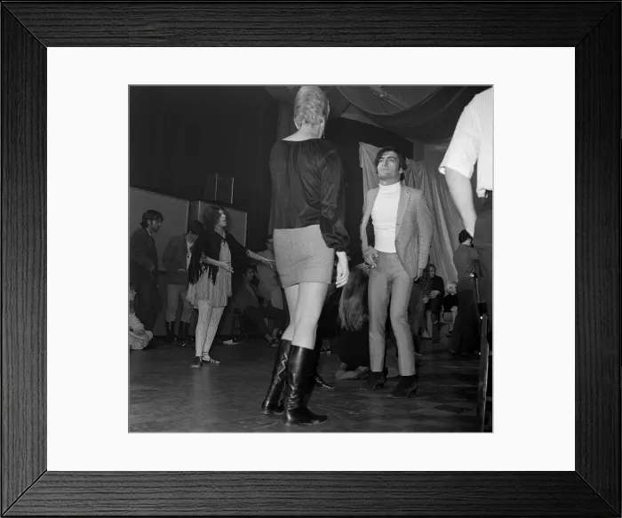 Framed Print : Dancers at Frank Zappa Concert Framed Print : Dancers at Frank Zappa Concert