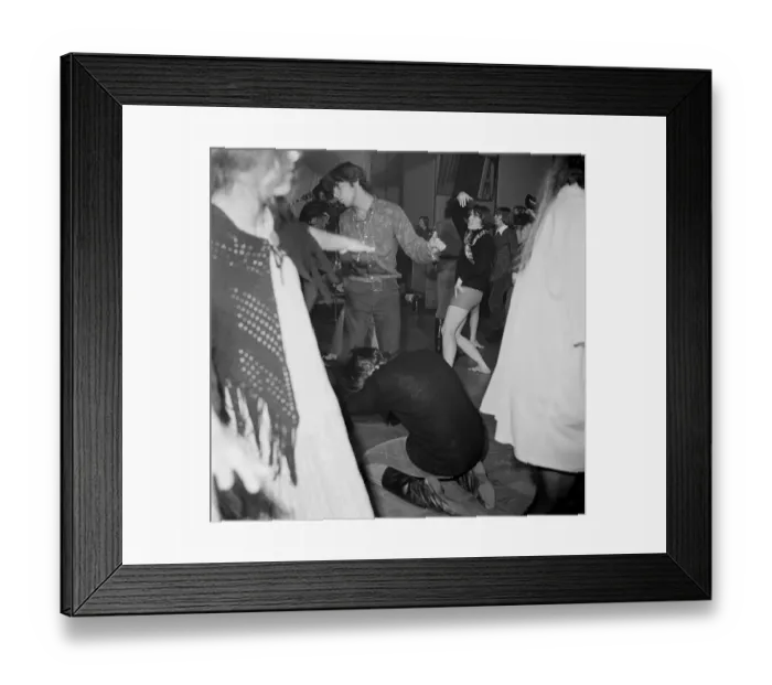 Framed Print : Dancers at Frank Zappa Concert Framed Print : Dancers at Frank Zappa Concert