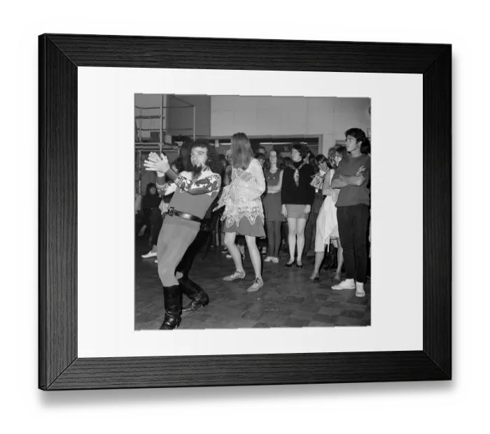 Framed Print : Dancers at Frank Zappa Concert Framed Print : Dancers at Frank Zappa Concert
