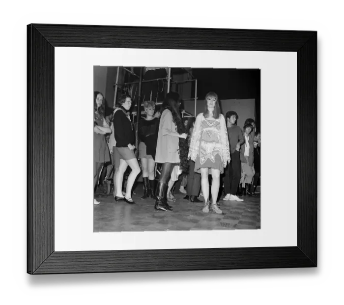 Framed Print : Dancers at Frank Zappa Concert Framed Print : Dancers at Frank Zappa Concert