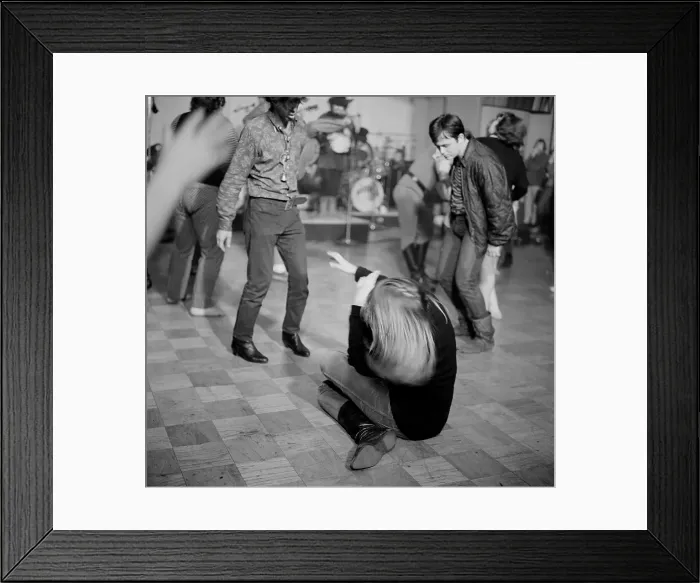 Framed Print : Dancers at Frank Zappa Concert Framed Print : Dancers at Frank Zappa Concert