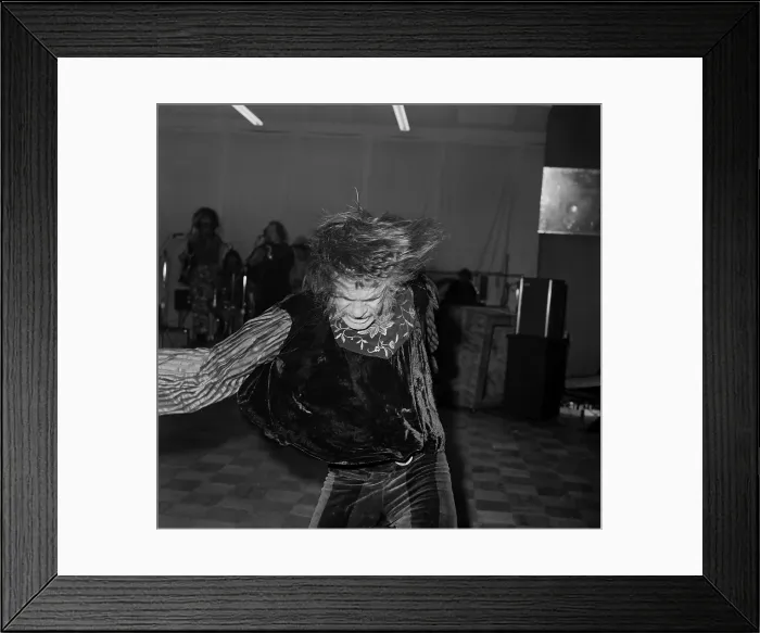 Framed Print : Dancers at Frank Zappa Concert Framed Print : Dancers at Frank Zappa Concert