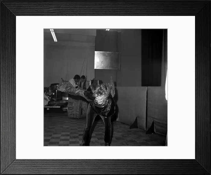 Framed Print : Dancers at Frank Zappa Concert Framed Print : Dancers at Frank Zappa Concert