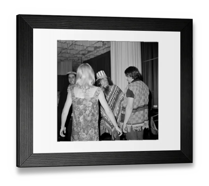 Framed Print : Dancers at Frank Zappa Concert Framed Print : Dancers at Frank Zappa Concert