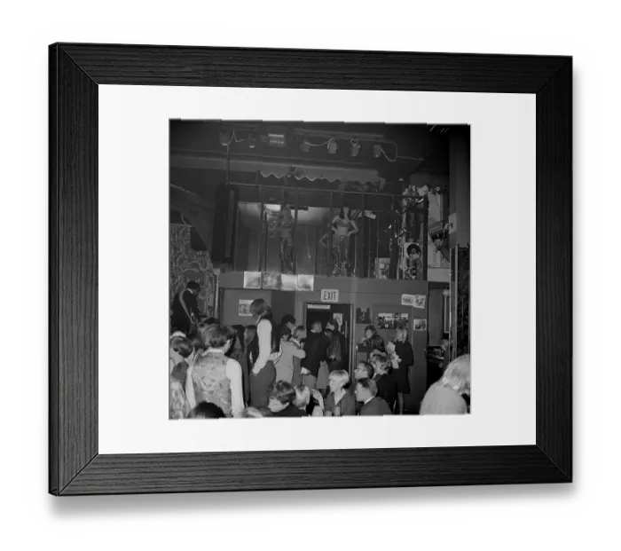 Framed Print : Dancers at Frank Zappa Concert Framed Print : Dancers at Frank Zappa Concert