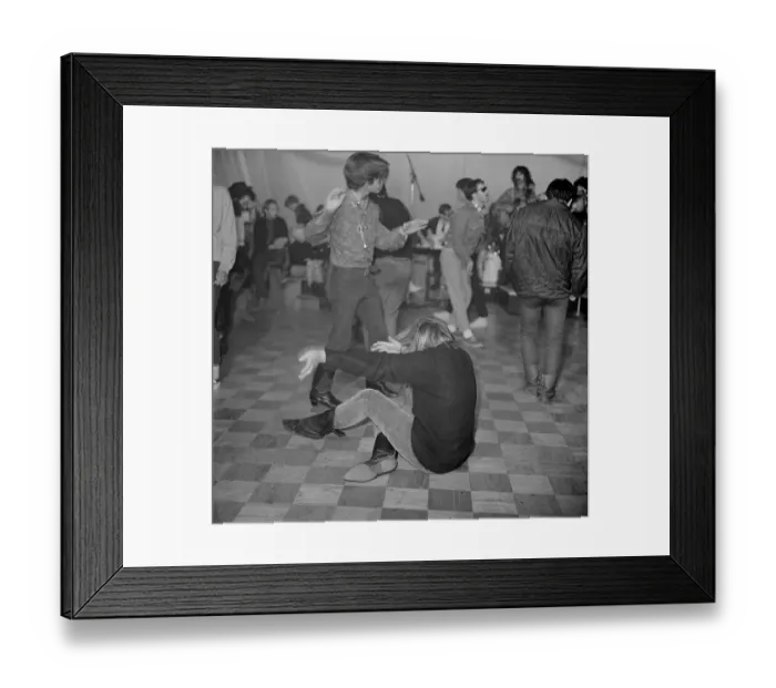 Framed Print : Dancers at Frank Zappa Concert Framed Print : Dancers at Frank Zappa Concert