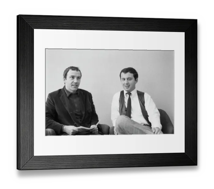 Framed Print : Distant Cousins, American Duo Framed Print : Distant Cousins, American Duo
