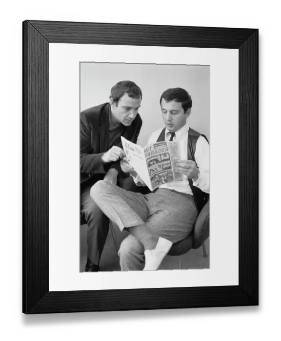 Framed Print : Distant Cousins, American Duo Framed Print : Distant Cousins, American Duo