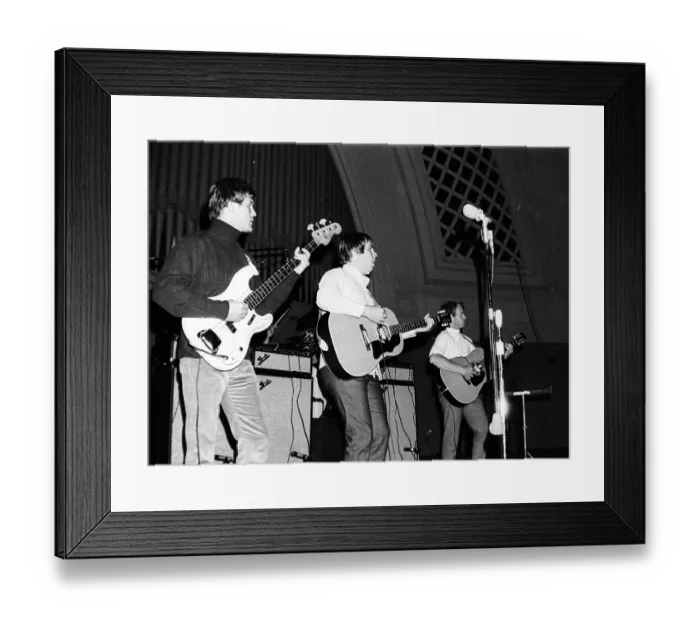 Framed Print : Beach Boys Rehearse Good Vibrations Framed Print : Beach Boys Rehearse Good Vibrations