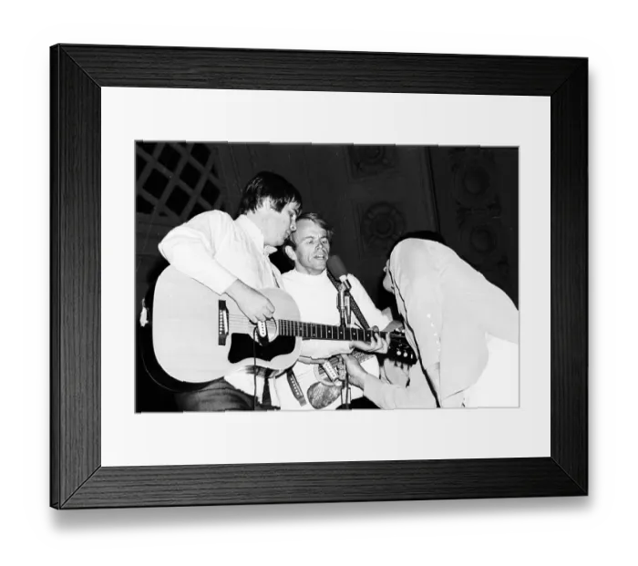 Framed Print : Beach Boys Rehearse Good Vibrations Framed Print : Beach Boys Rehearse Good Vibrations