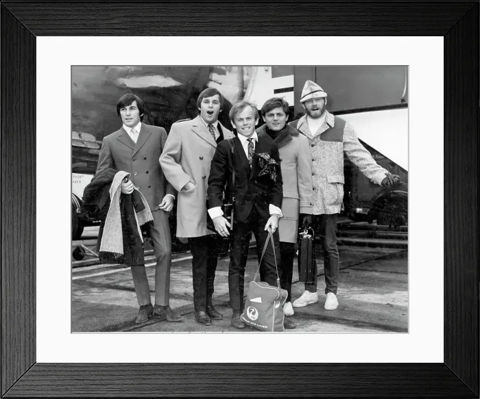 Framed Print : Beach Boys Portrait In Europe Framed Print : Beach Boys Portrait In Europe