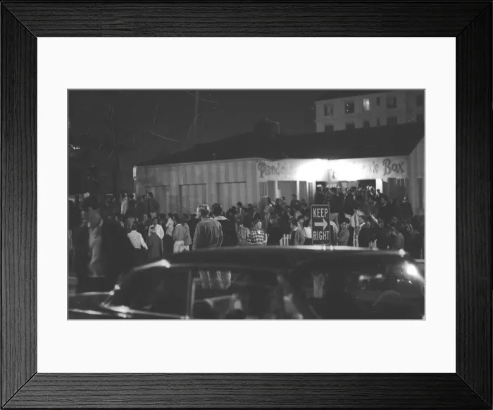 Framed Print : Sunset Strip Curfew Riots Framed Print : Sunset Strip Curfew Riots