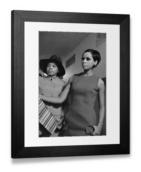Framed Print : Backstage At A Fashion Show Framed Print : Backstage At A Fashion Show