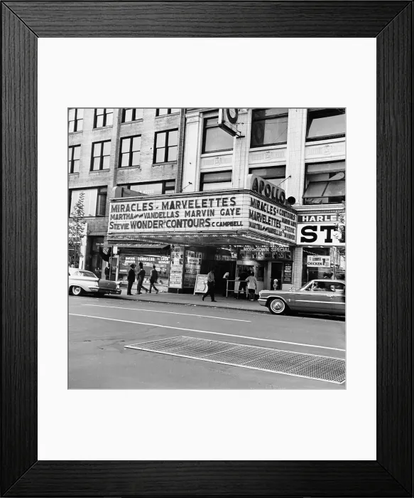 Framed Print : Apollo Theatre Stars Framed Print : Apollo Theatre Stars